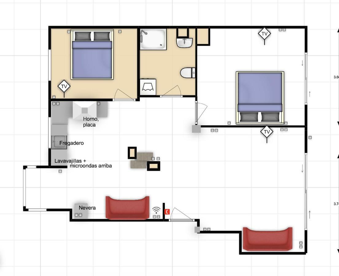 Jardines Canarios ลอส กริสเตียนอส ภายนอก รูปภาพ